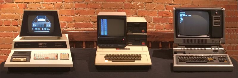 File:Locale RS6 Home or Personal Computers from 1977 - Commodore PET 2001, Apple II, TRS-80 Model I, together called 'Trinity77' (edited image).jpg